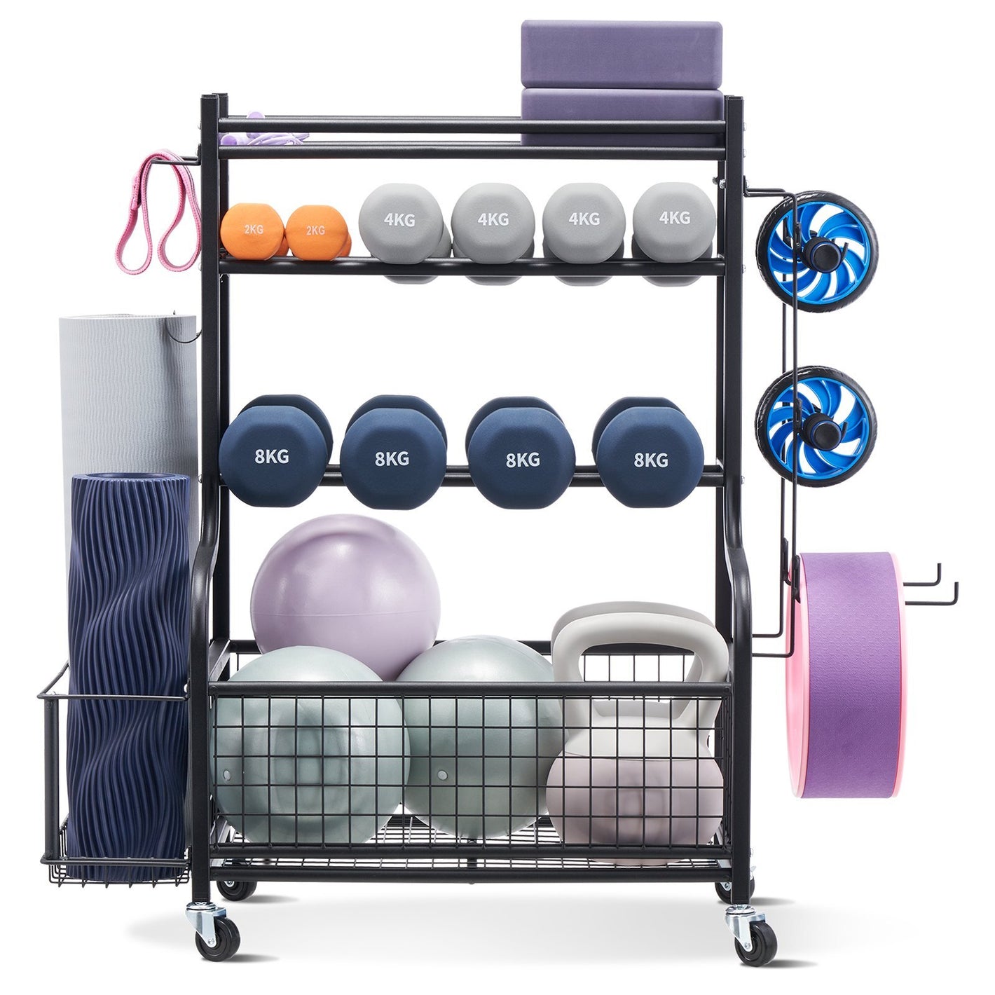 VEVOR Yoga Mat Storage Rack