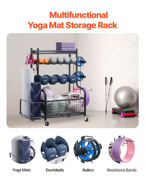VEVOR Yoga Mat Storage Rack