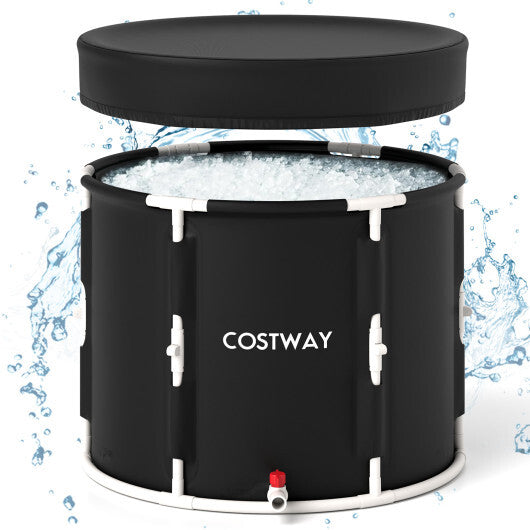 Costway 66 Gal Foldable Ice Bath