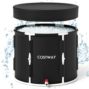 Costway 66 Gal Foldable Ice Bath
