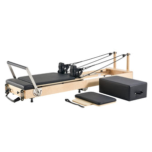VEVOR Foldable Pilates Reformer Wood