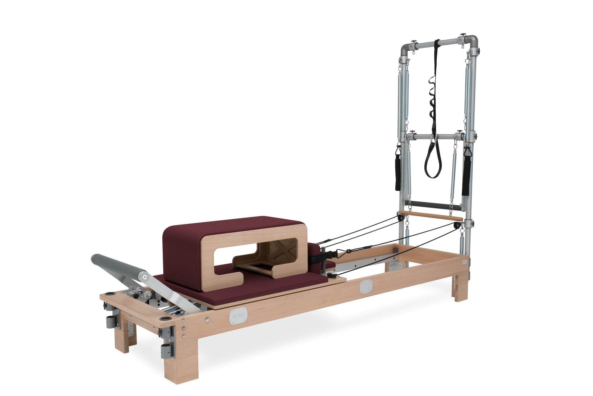 Reformer With Tower__Burgundy