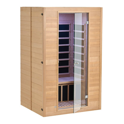 VEVOR Far Infrared Wooden Sauna - 1800W