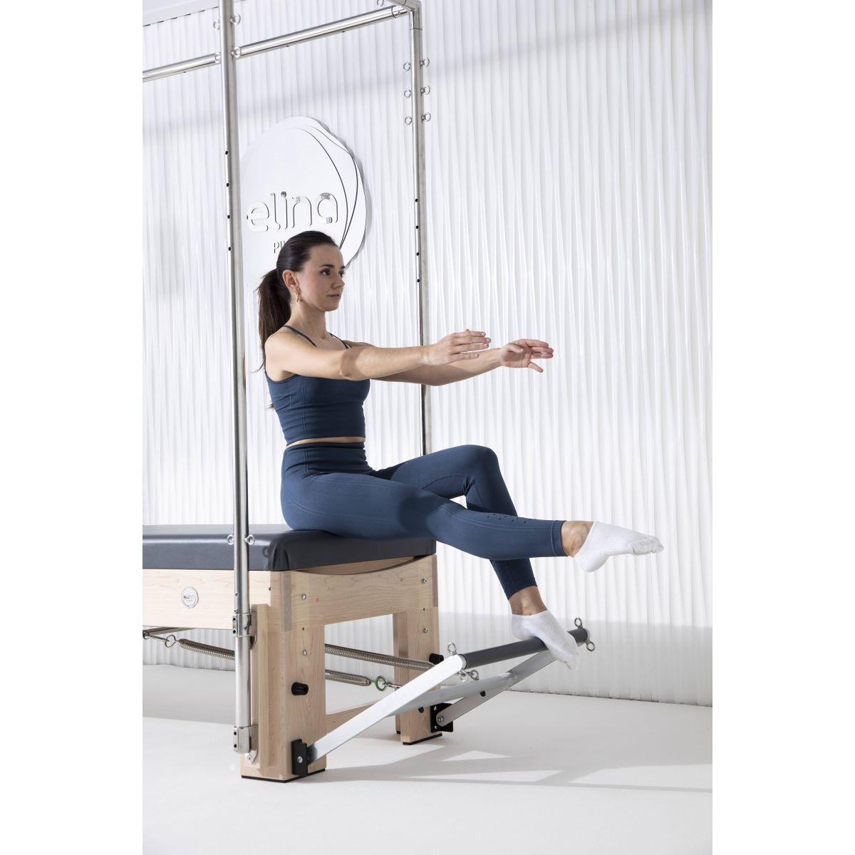 Elina Pilates Elite Cadillac Reformer__Grey