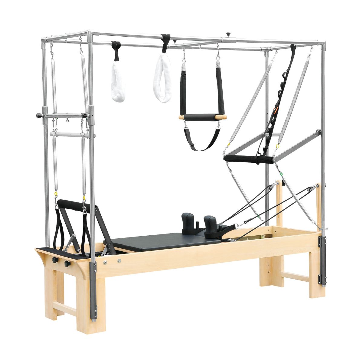 Elina Pilates Wooden Cadillac Reformer__Black