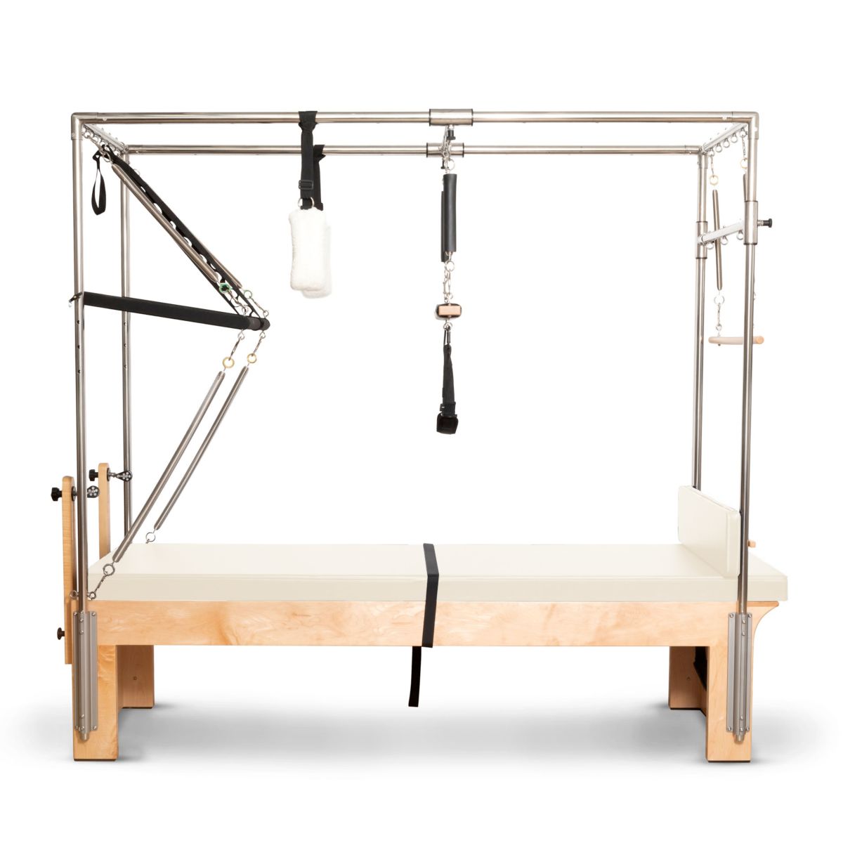 Elina Pilates Wooden Cadillac Reformer__Ivory