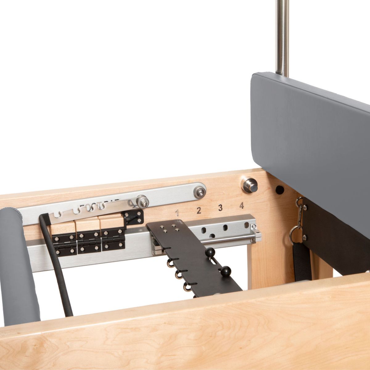 Elina Pilates Wooden Cadillac Reformer__Grey