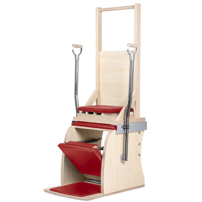 Elina Pilates Combo Chair With Back__Red