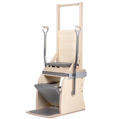 Elina Pilates Combo Chair With Back__Grey