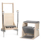 Elina Pilates Combo Chair With Back__Grey