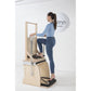 Elina Pilates Combo Chair With Back__Grey