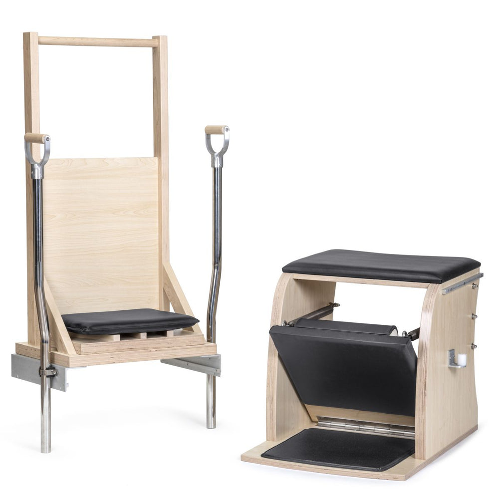 Elina Pilates Combo Chair With Back__Black