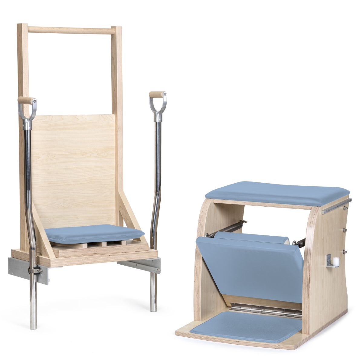 Elina Pilates Combo Chair With Back__Ocean Blue