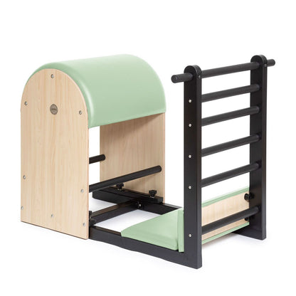 Elina Pilates Ladder Barrel Elite With Steel Base__Green