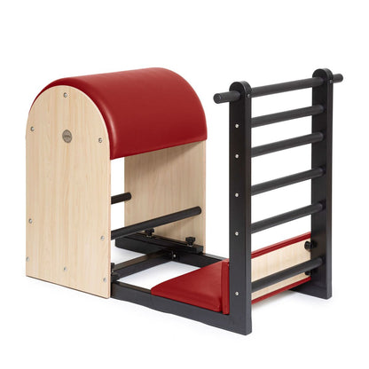 Elina Pilates Ladder Barrel Elite With Steel Base__Red