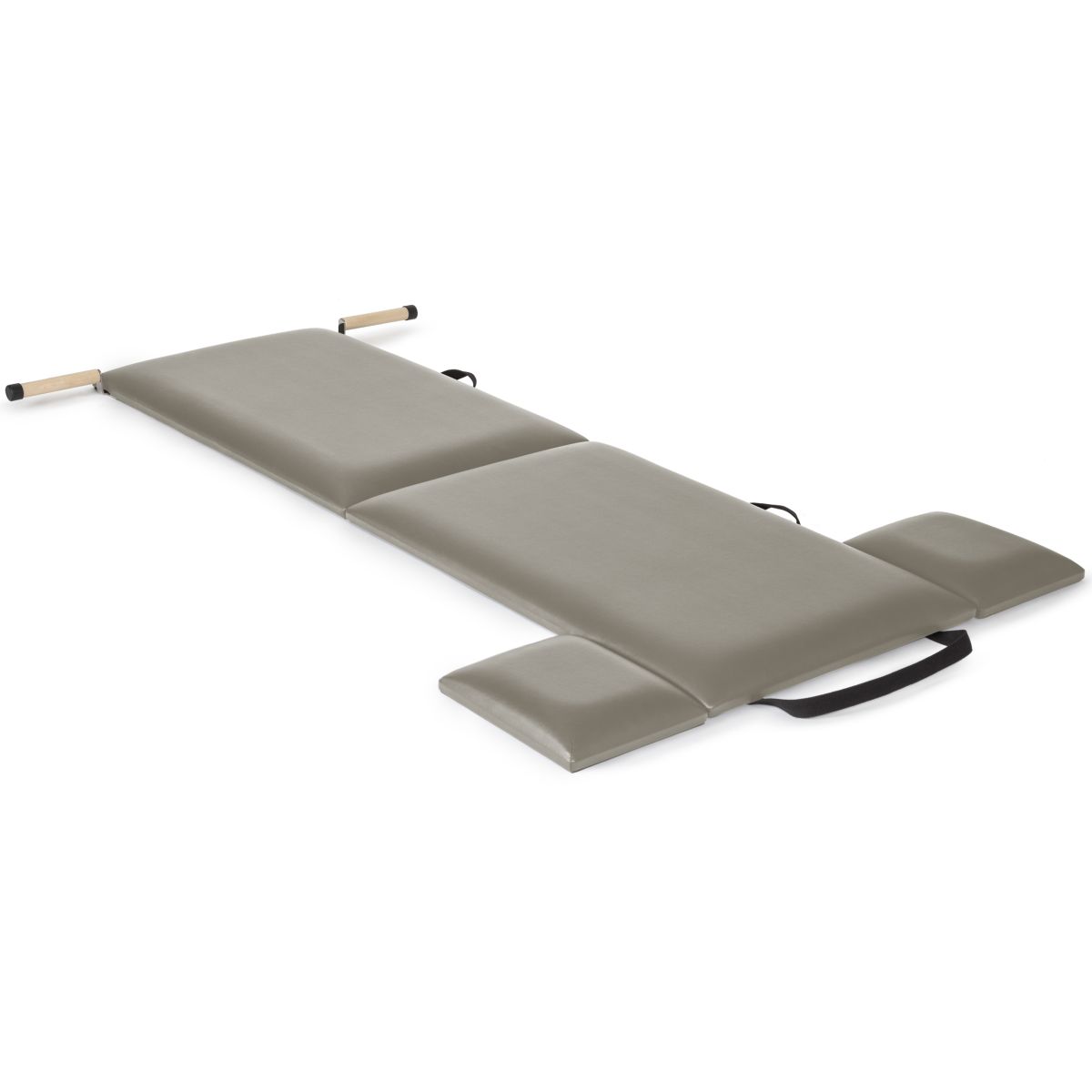 Elina Pilates Folding Mat With Handles__Mocha