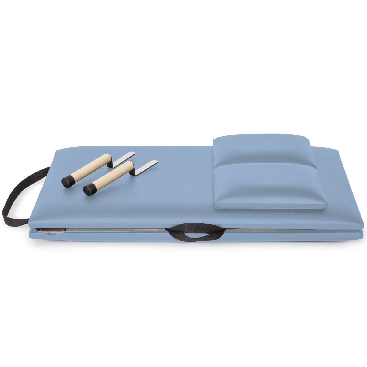 Elina Pilates Folding Mat With Handles__Ocean Blue