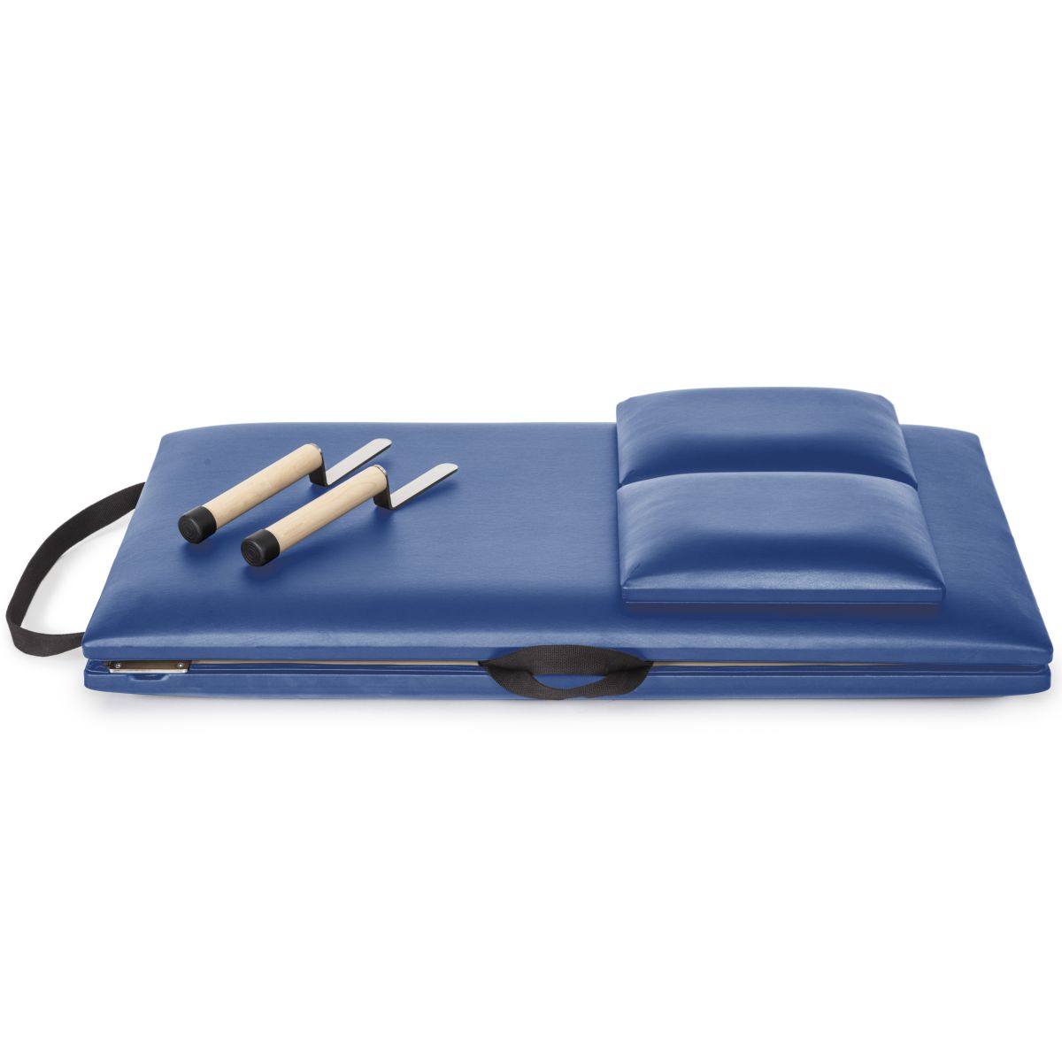 Elina Pilates Folding Mat With Handles__Blue