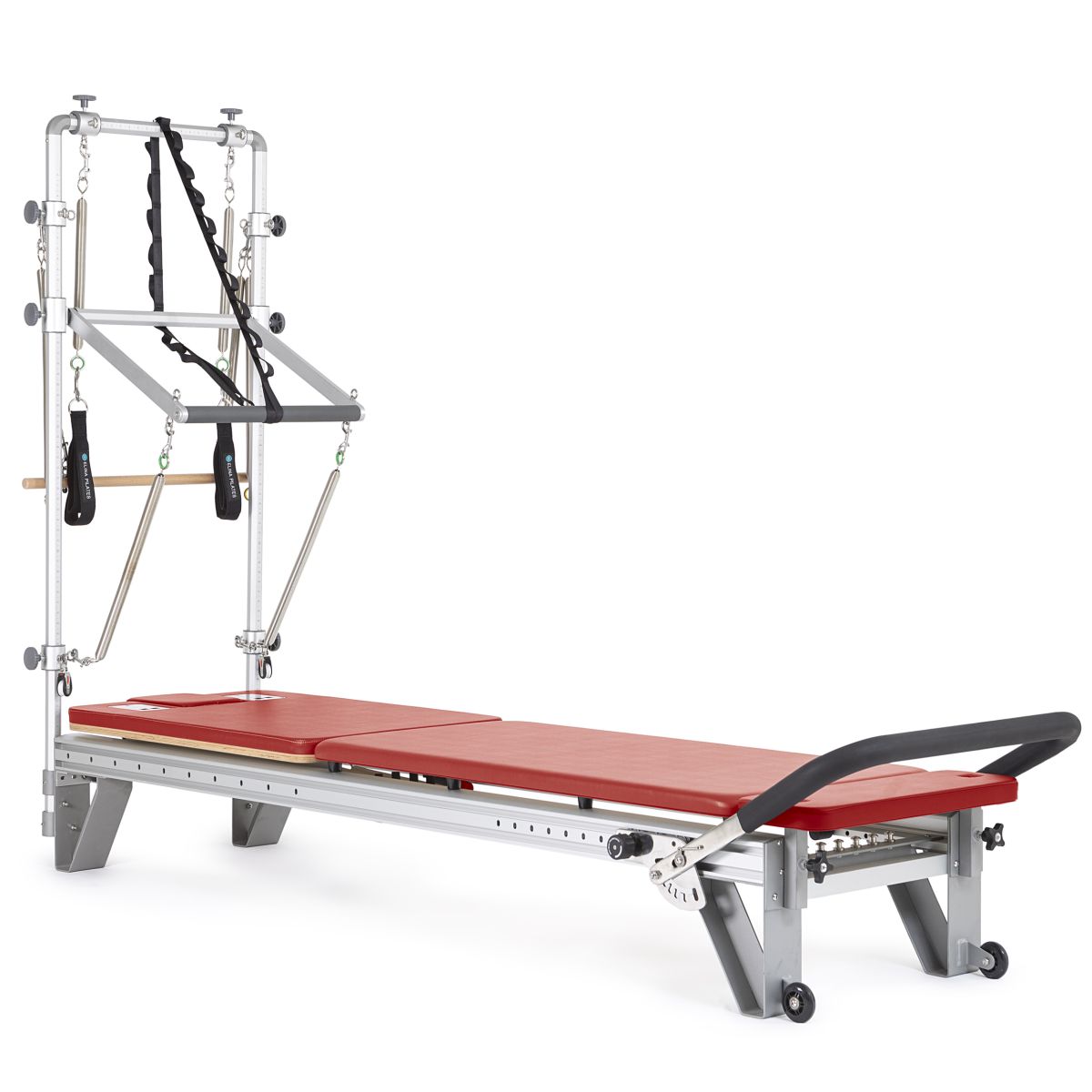 Elina Pilates Mentor Reformer With Tower__Red