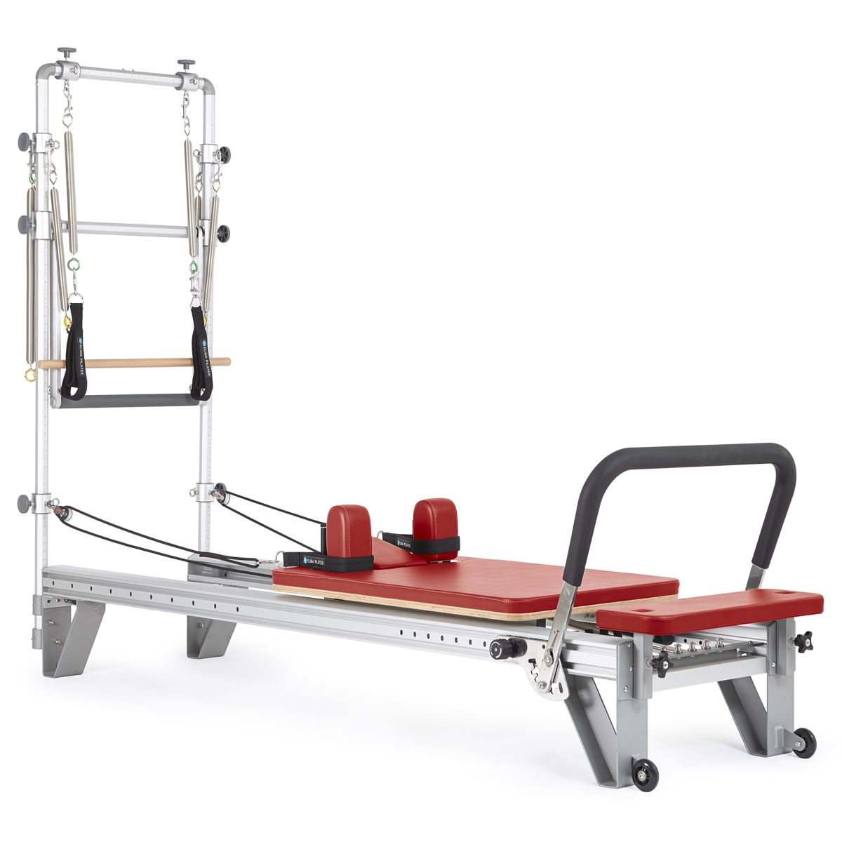 Elina Pilates Mentor Reformer With Tower__Red