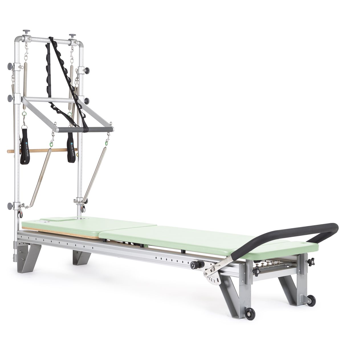 Elina Pilates Mentor Reformer With Tower__Green