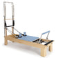 Elina Pilates Wooden Physio Reformer With Tower__Ocean Blue