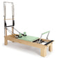 Elina Pilates Wooden Physio Reformer With Tower__Green