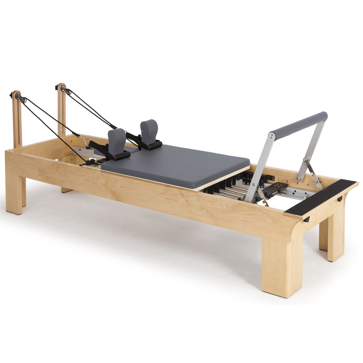 Elina Pilates Wooden Physio Reformer__Grey