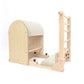 Elina Pilates Ladder Barrel Elite With Wooden Base__Ivory