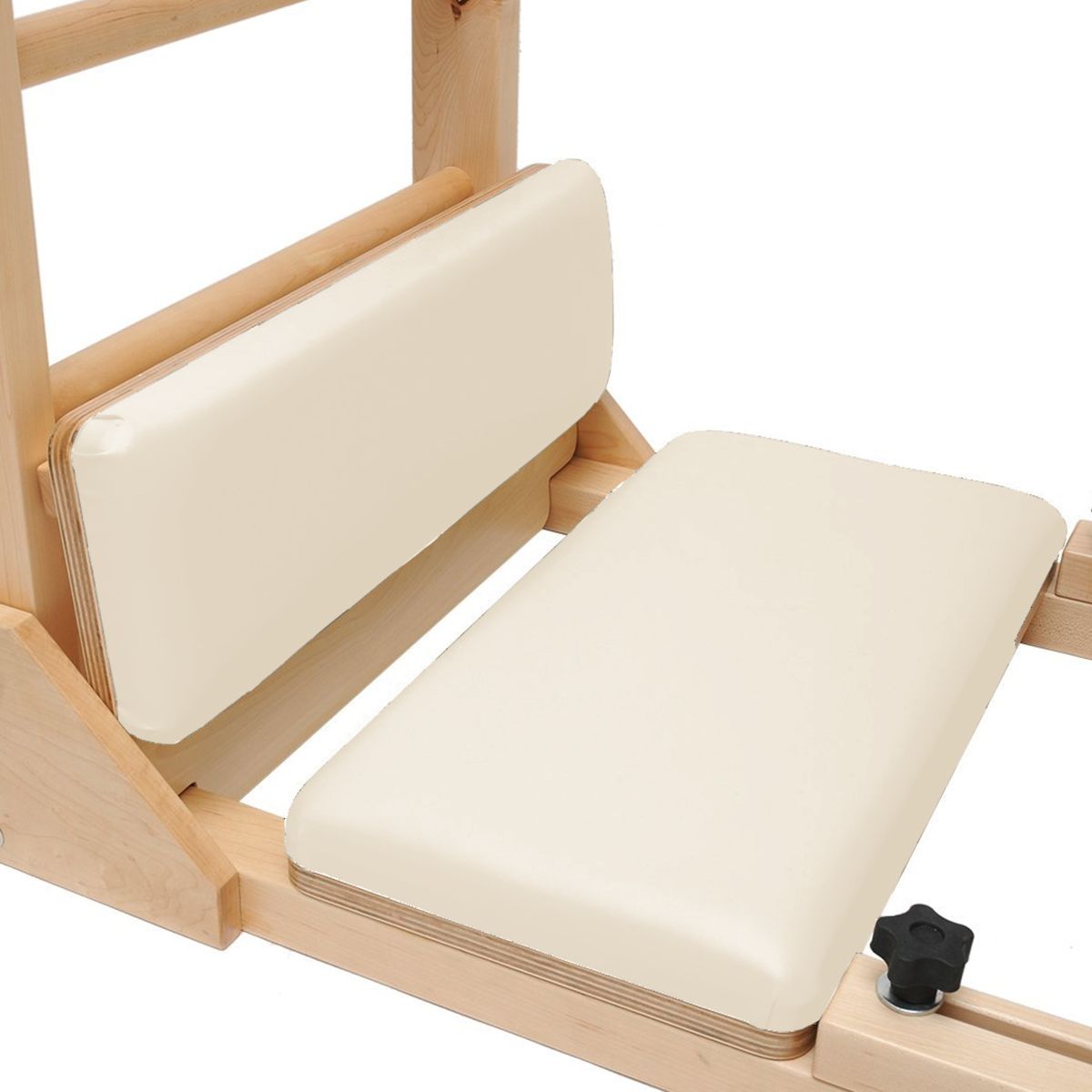 Elina Pilates Ladder Barrel Elite With Wooden Base__Ivory