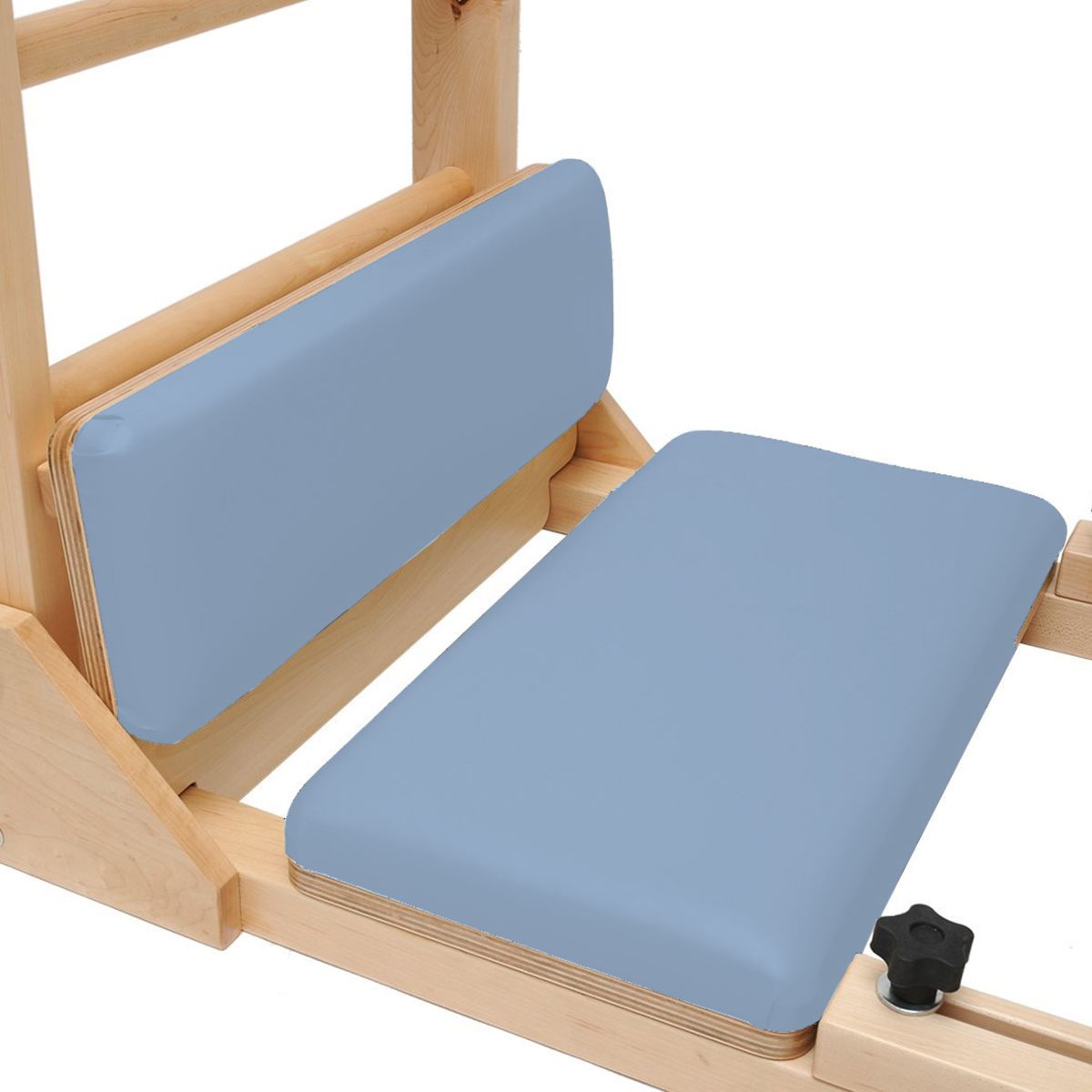 Elina Pilates Ladder Barrel Elite With Wooden Base__Ocean Blue