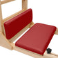 Elina Pilates Ladder Barrel Elite With Wooden Base__Red