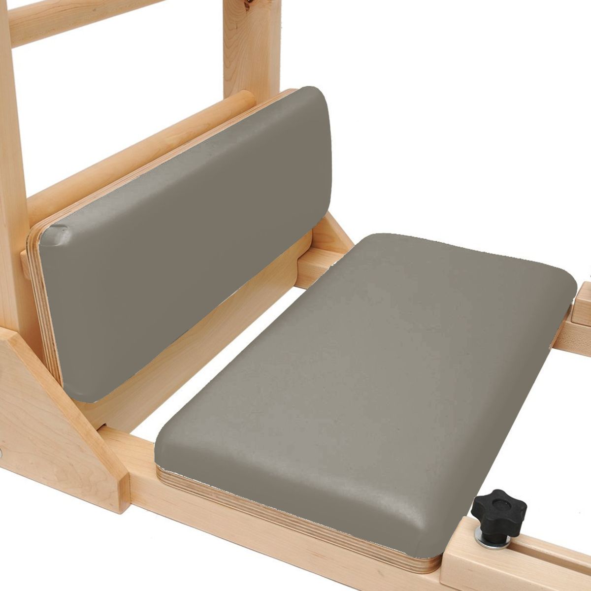 Elina Pilates Ladder Barrel Elite With Wooden Base__Mocha