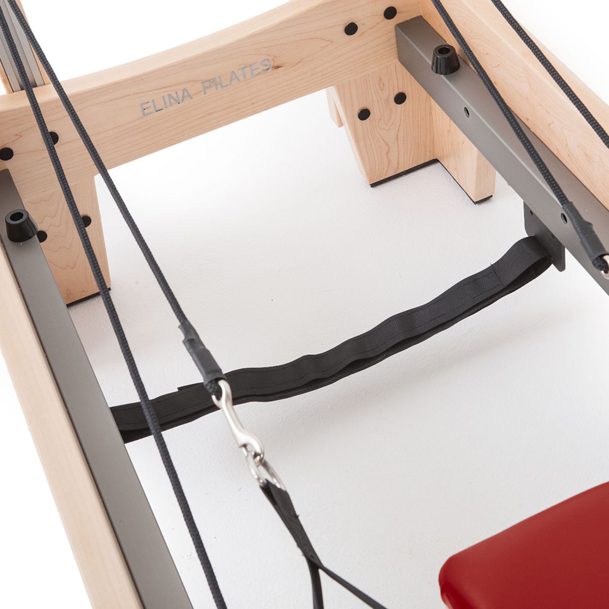 Elina Pilates Elite Reformer With Tower__Red