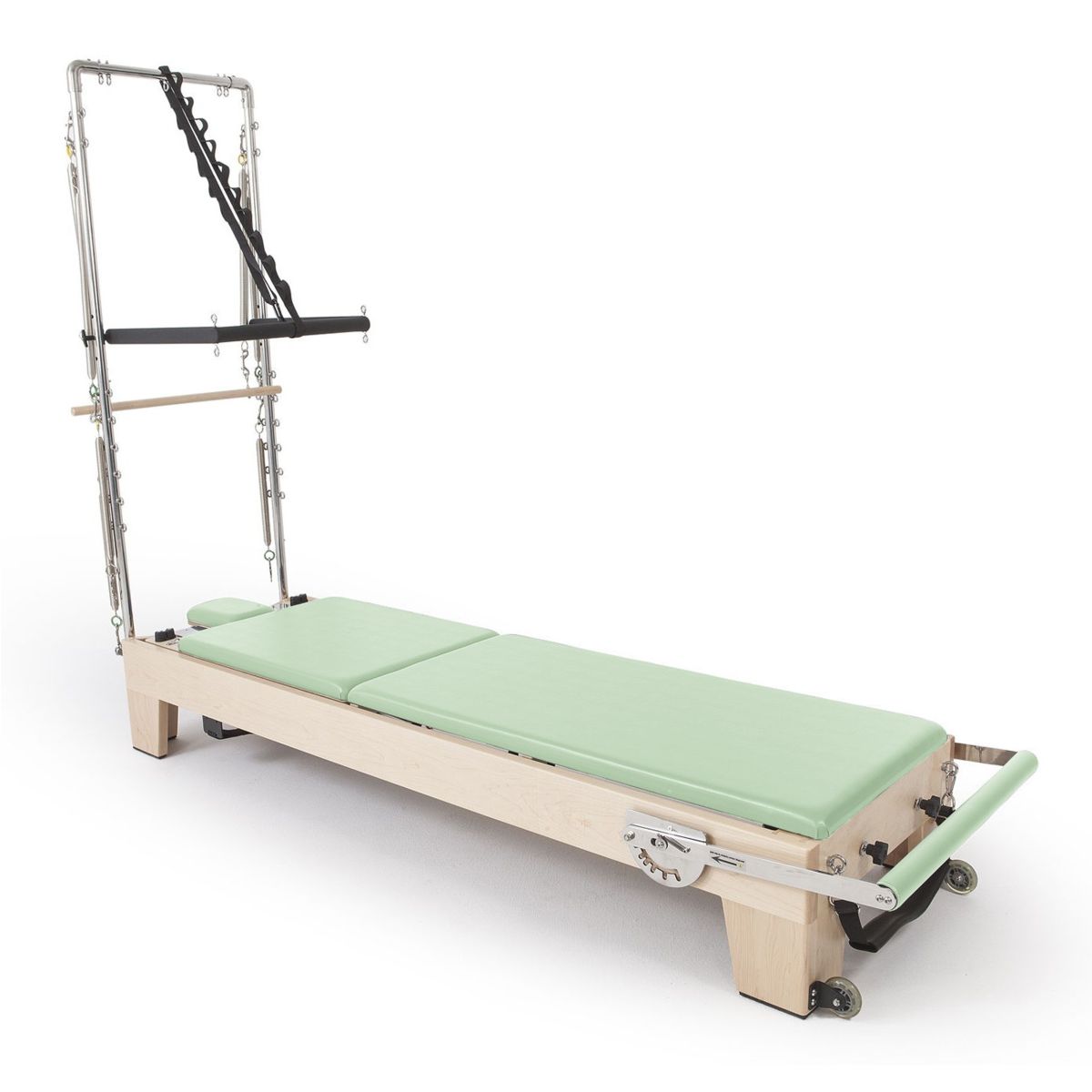 Elina Pilates Elite Reformer With Tower__Green