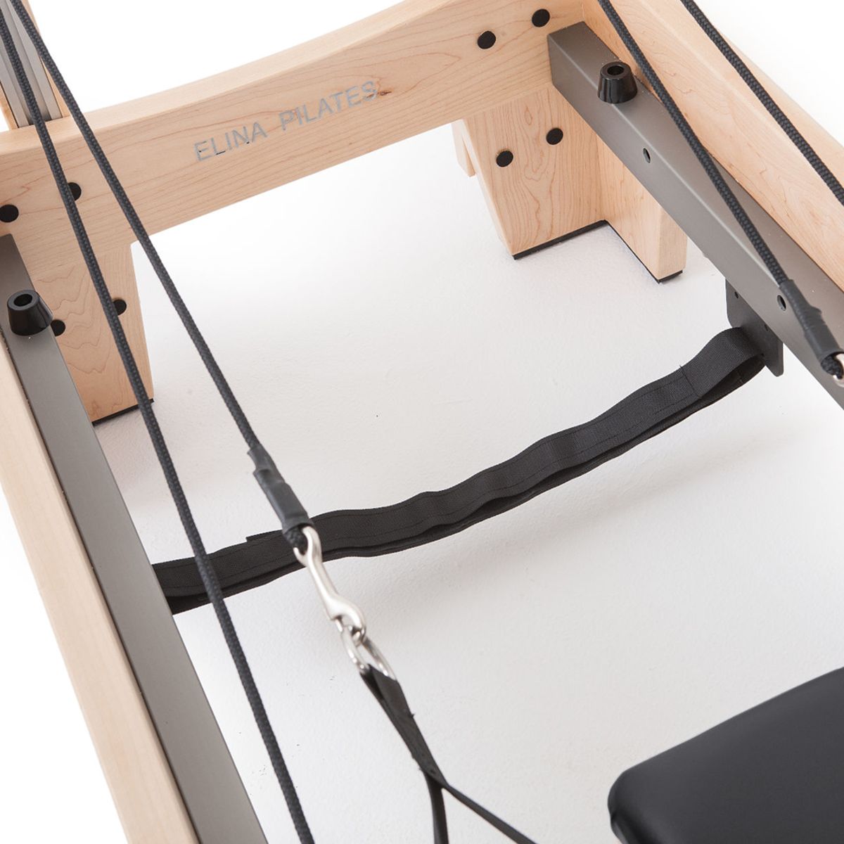 Elina Pilates Elite Reformer With Tower__Black