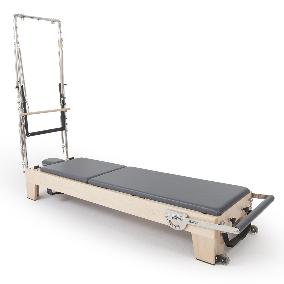 Elina Pilates Elite Reformer With Tower__Grey