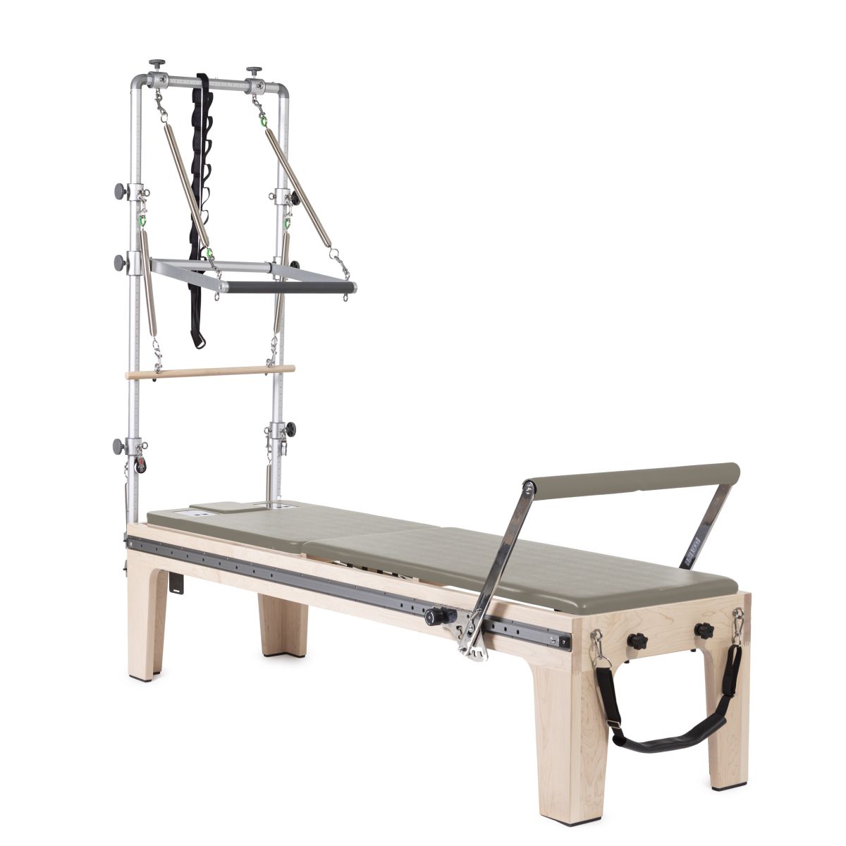 Elina Pilates Master Instructor™ Physio Reformer With Tower__Mocha