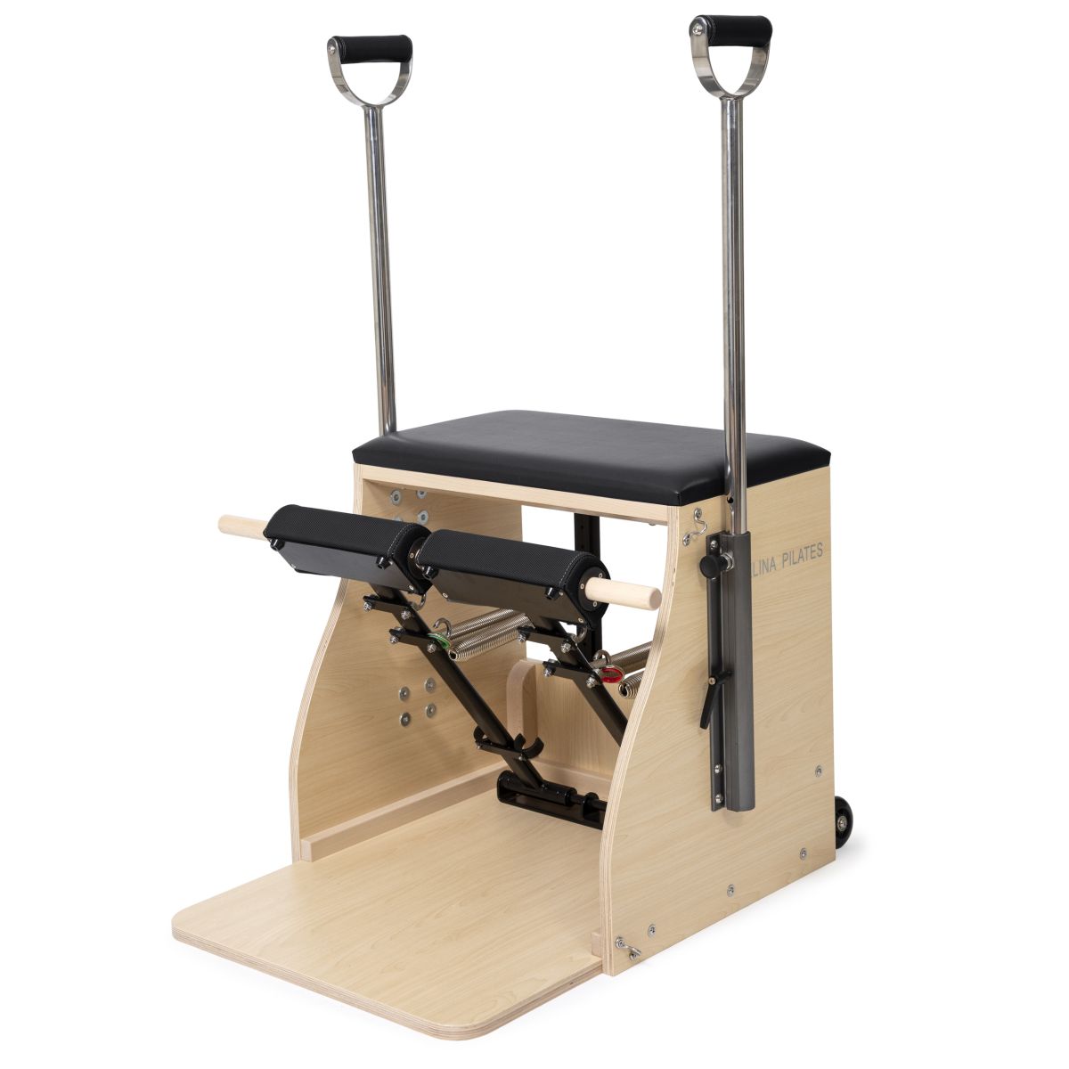 Elina Pilates Wooden Combo Chair__Black