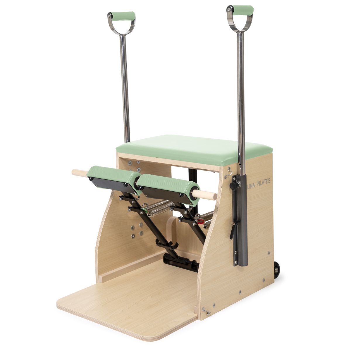 Elina Pilates Wooden Combo Chair__Green