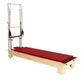 Elina Pilates Wooden Reformer With Tower__Red