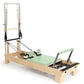 Elina Pilates Wooden Reformer With Tower__Green