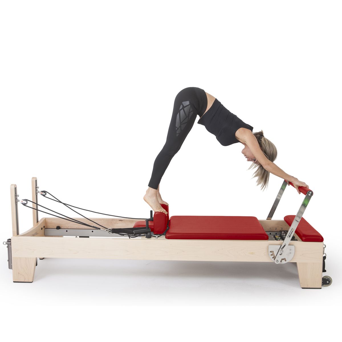 Elina Pilates Elite Reformer Bundle__Red