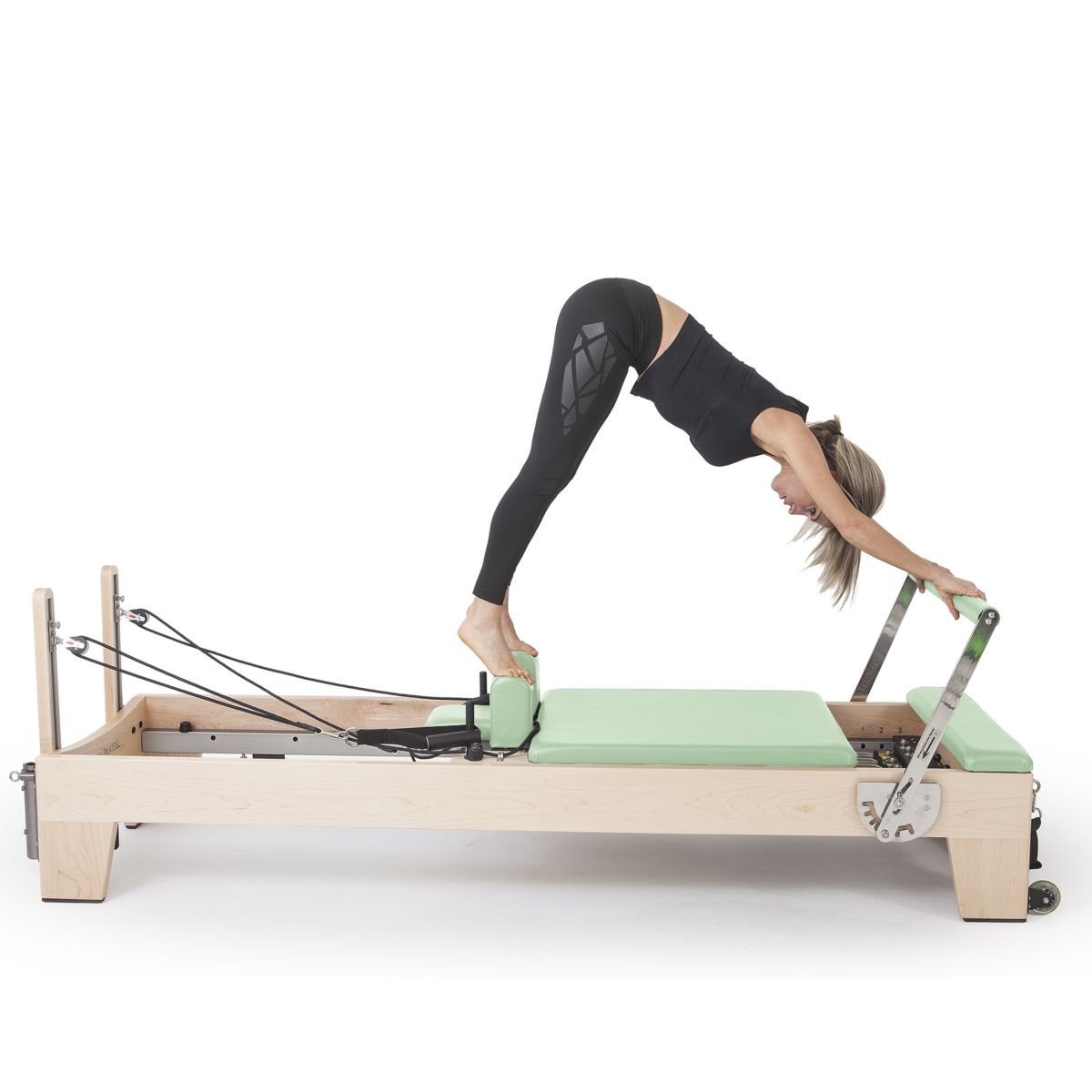 Elina Pilates Elite Reformer Bundle__Green