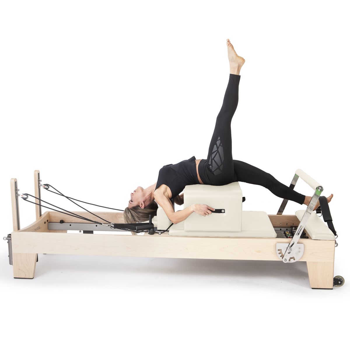 Elina Pilates Elite Reformer Bundle__Ivory