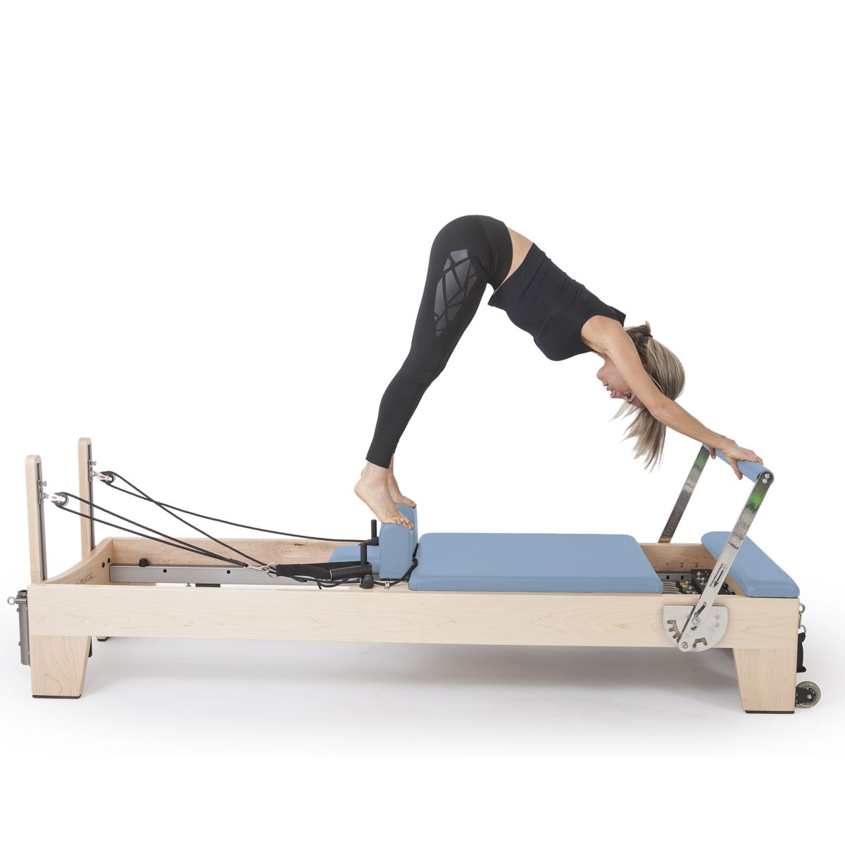 Elina Pilates Elite Reformer Bundle__Ocean Blue