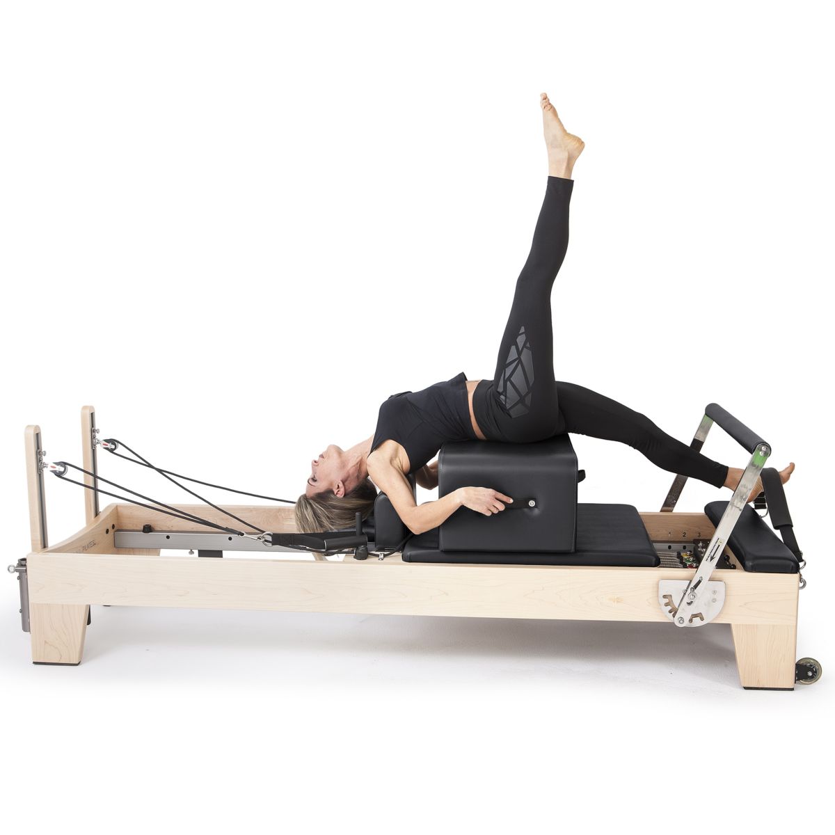 Elina Pilates Elite Reformer Bundle__Black