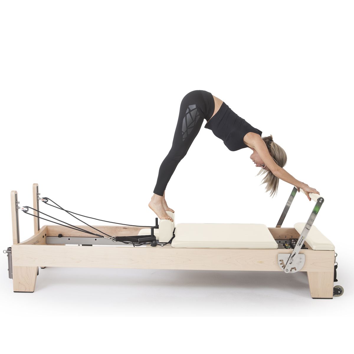 Elina Pilates Elite Reformer Bundle__Ivory