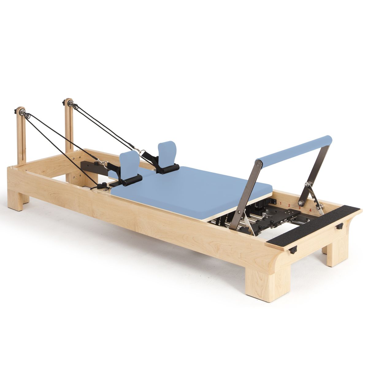 Elina Pilates Wooden Reformer__Ocean Blue