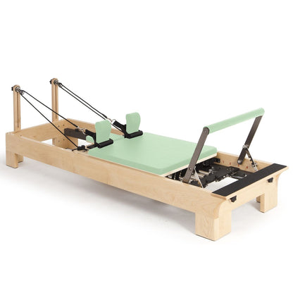 Elina Pilates Wooden Reformer__Green